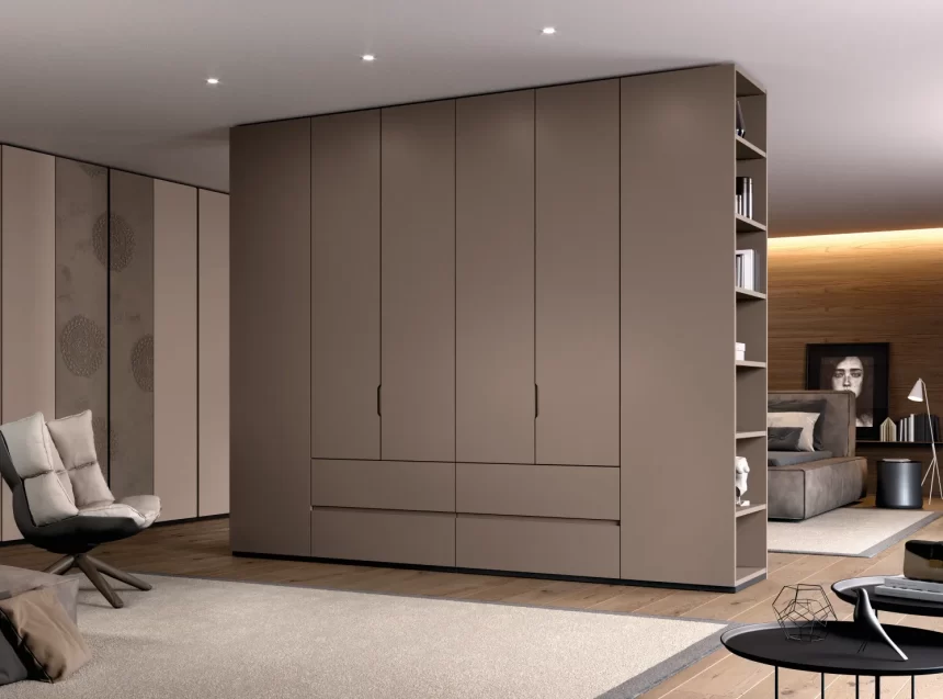 freestanding modern closet