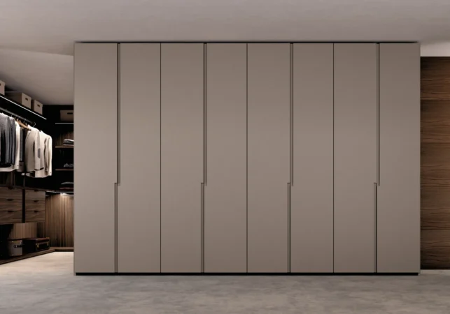 modern walk in closet