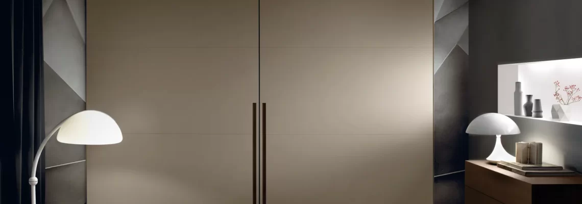 wide door closet