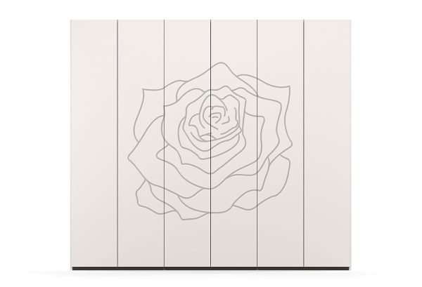 flower closet doors