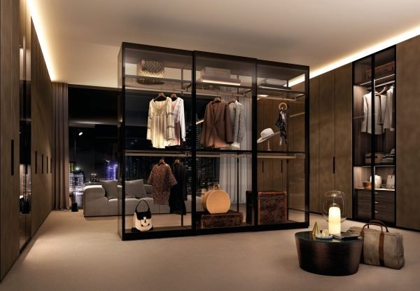 luxury walk in closet