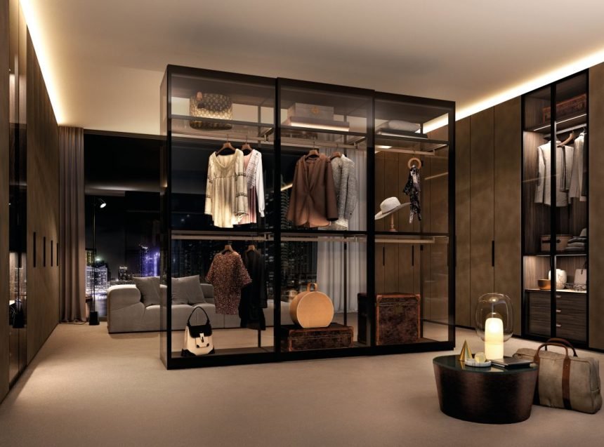 luxury walk in closet