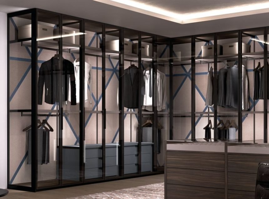 modern custom closet