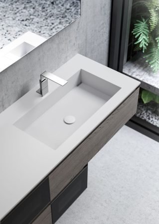 Bathroom luxury sink