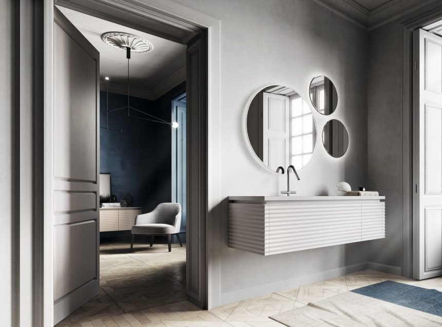 Bathroom modern vanity Patrimonio Home