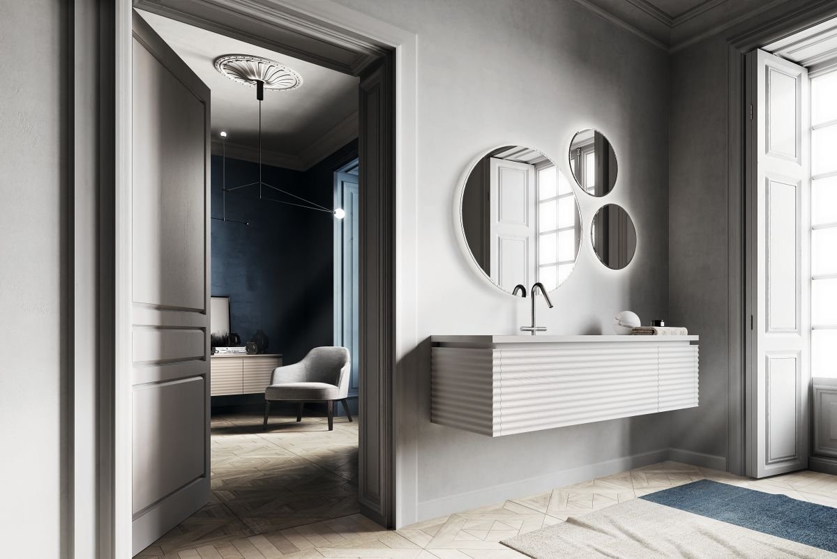 Bathroom modern vanity Patrimonio Home