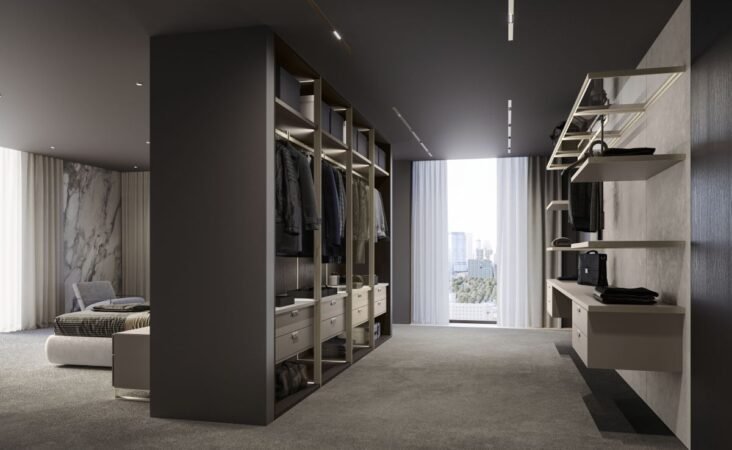 European style closets