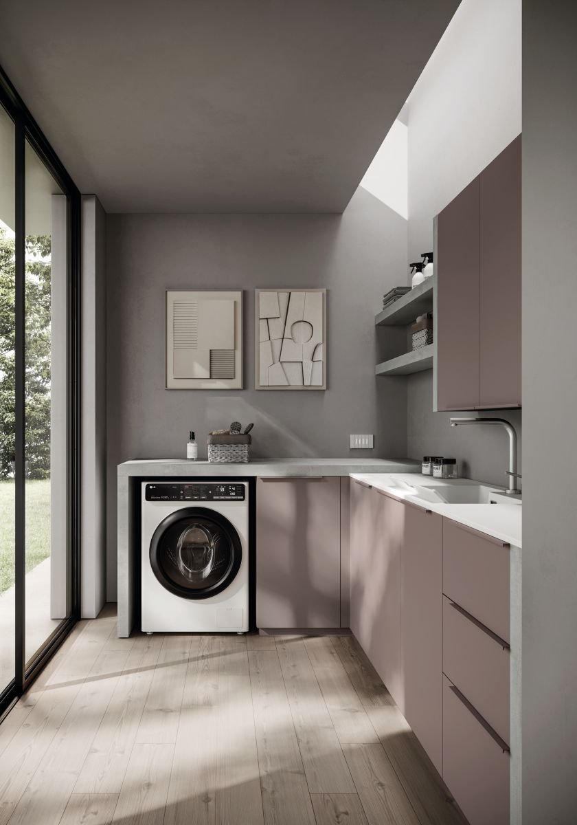 Modern Custom Laundry Rooms Patrimonio Home