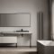 Simple modern bathroom design Patrimonio Home Orange County
