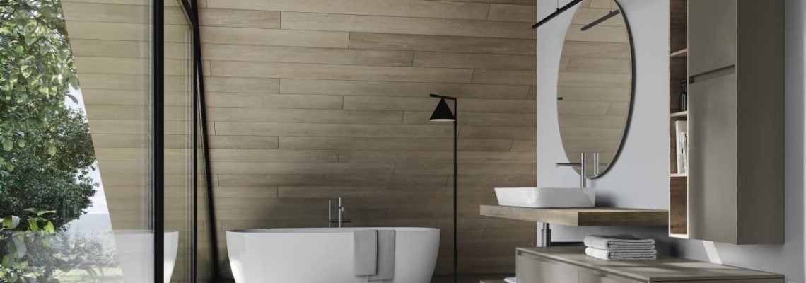 Simple modern bathroom ideas Patrimonio Home Orange County