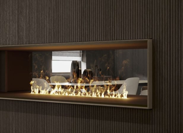 electric fireplace