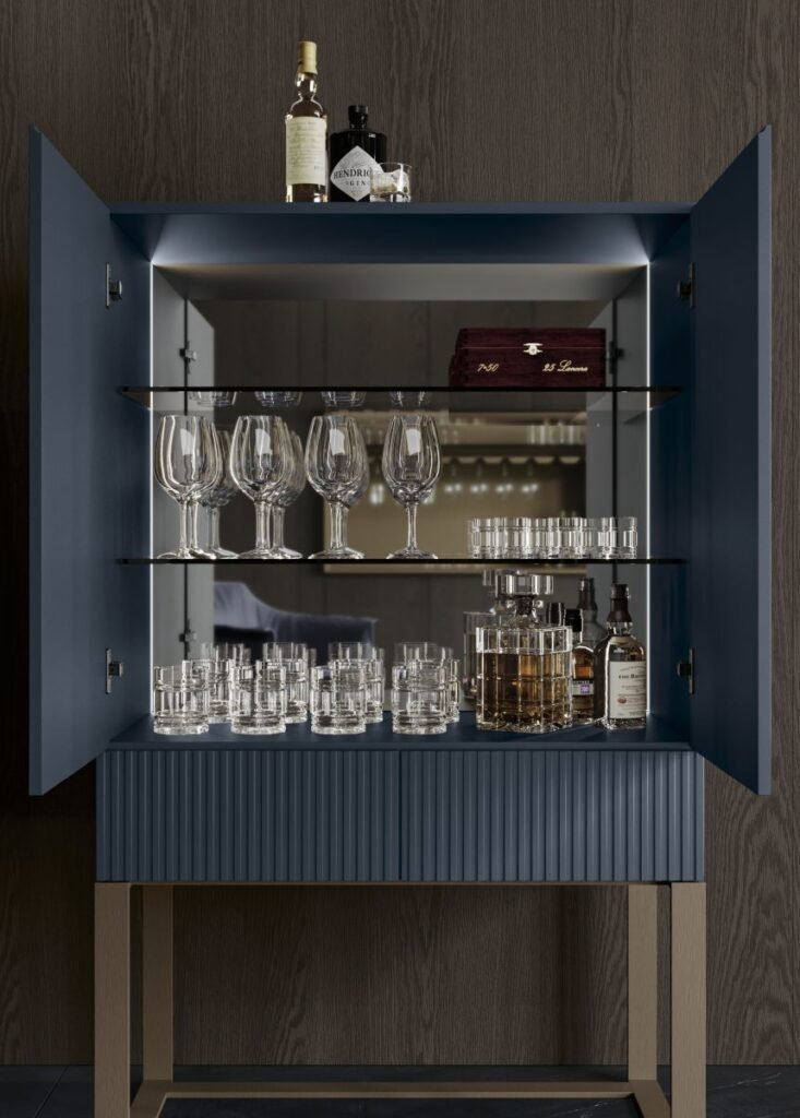 fancy small home bar