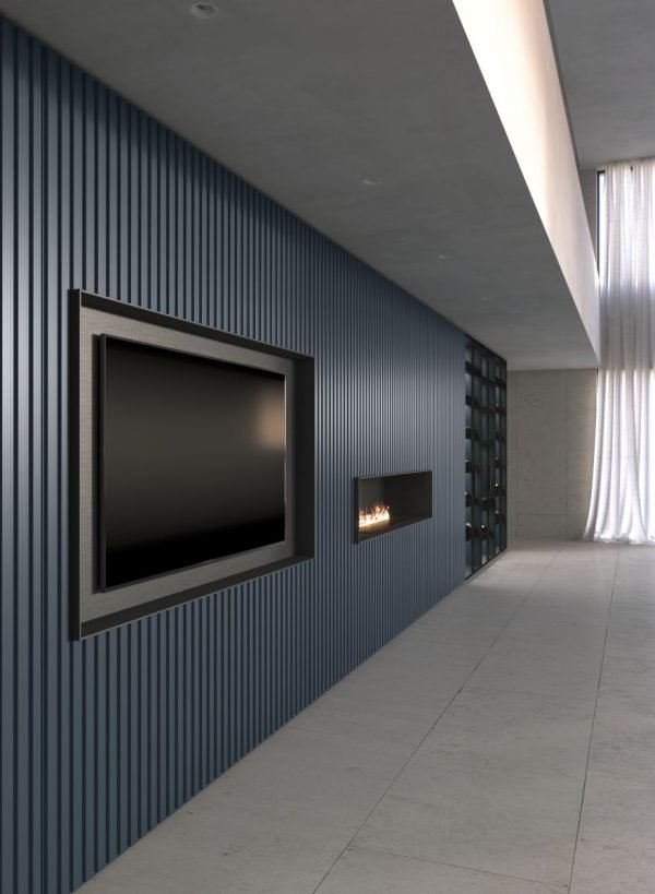 luxury home blue Entertainment system