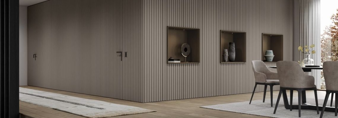 luxury home wall paneling
