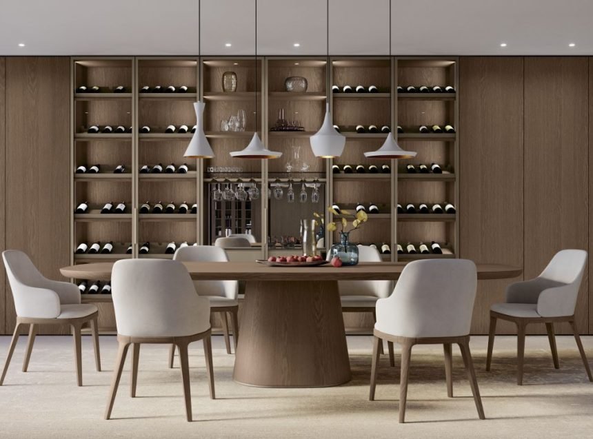 luxury home wine rack