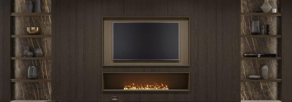 marble fireplace