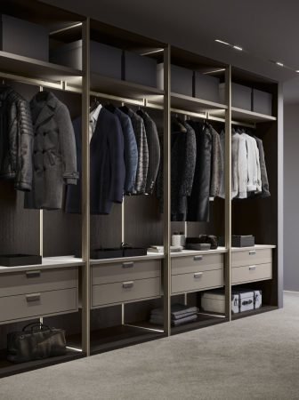 modern walk in closets