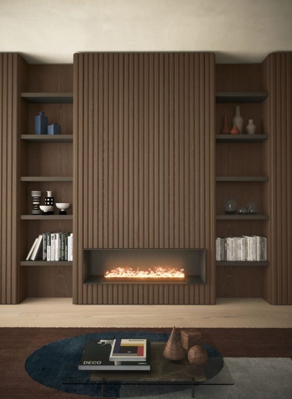 office fireplace