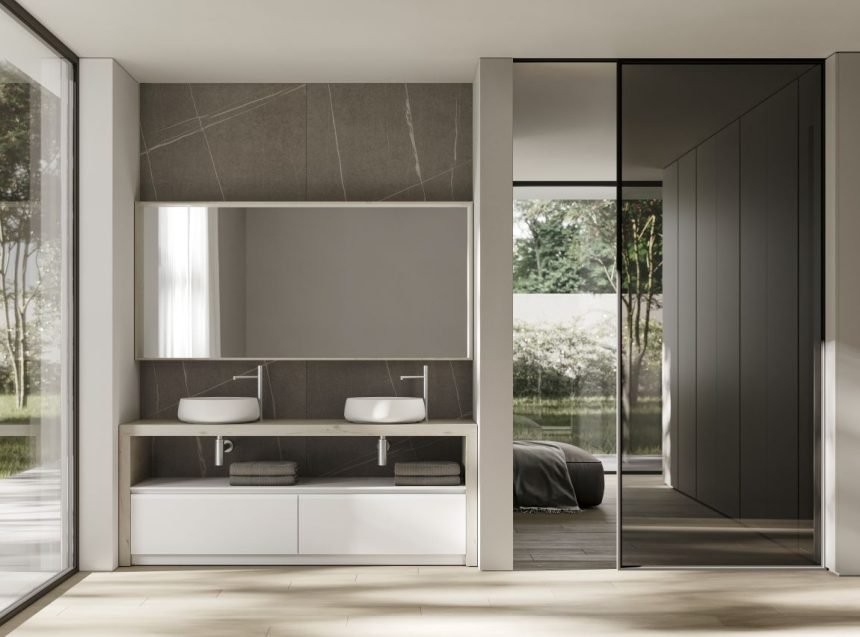 simple modern design ideas for bathroom Patrimonio home